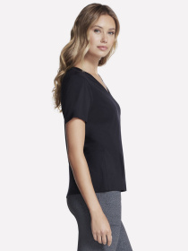 Футболка Skechers Pima V-Neck модель TP130 BLK Фото
