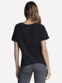 Футболка Skechers Pima V-Neck модель TP130 BLK Футболка Skechers Pima V-Neck модель TP130 BLK Фото