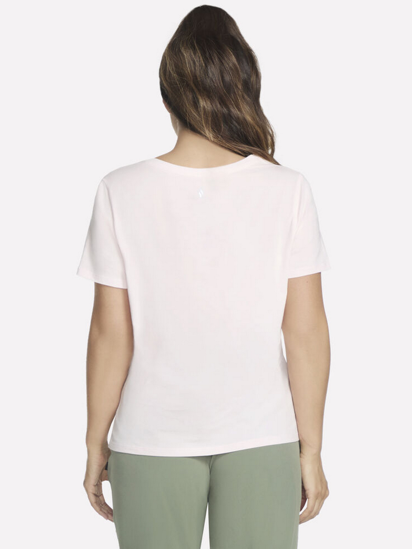 Футболка Skechers Pima V-Neck модель TP130 WPK Футболка Skechers Pima V-Neck модель TP130 WPK Фото