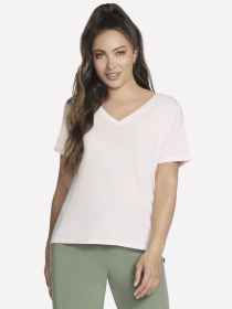 Футболка Skechers Pima V-Neck модель TP130 WPK Фото