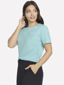 Футболка спортивная Skechers Go Dri Swift модель TS104 NVGR Фото