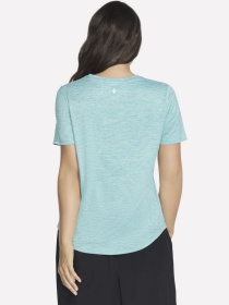 Футболка спортивная Skechers Go Dri Swift модель TS104 NVGR Фото