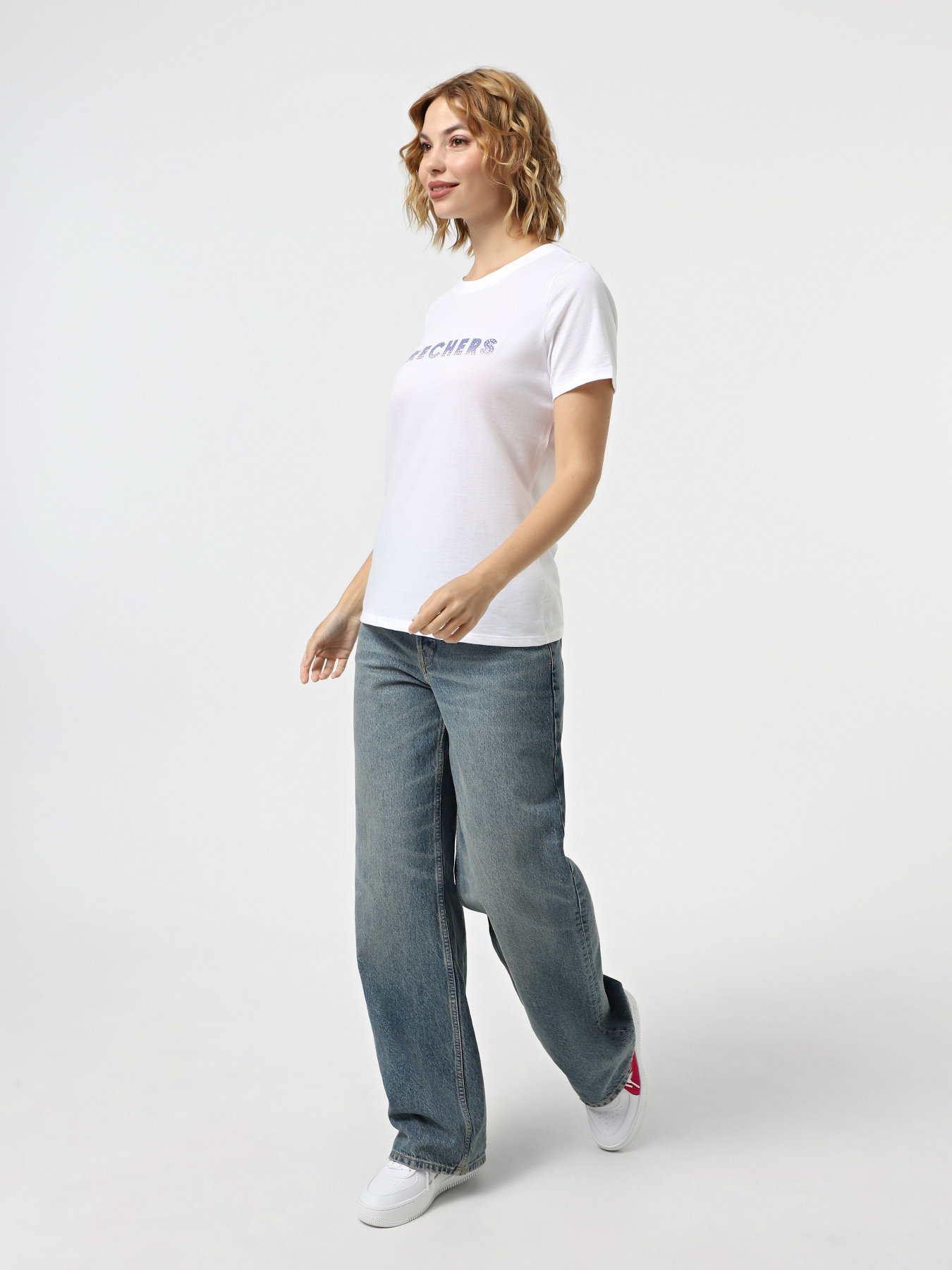 Футболка Skechers Gradient модель TS206 WHT Фото