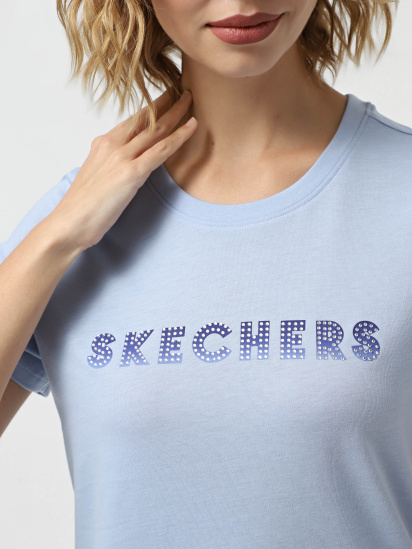 Футболка Skechers модель TS206 WLV — фото 4 - INTERTOP