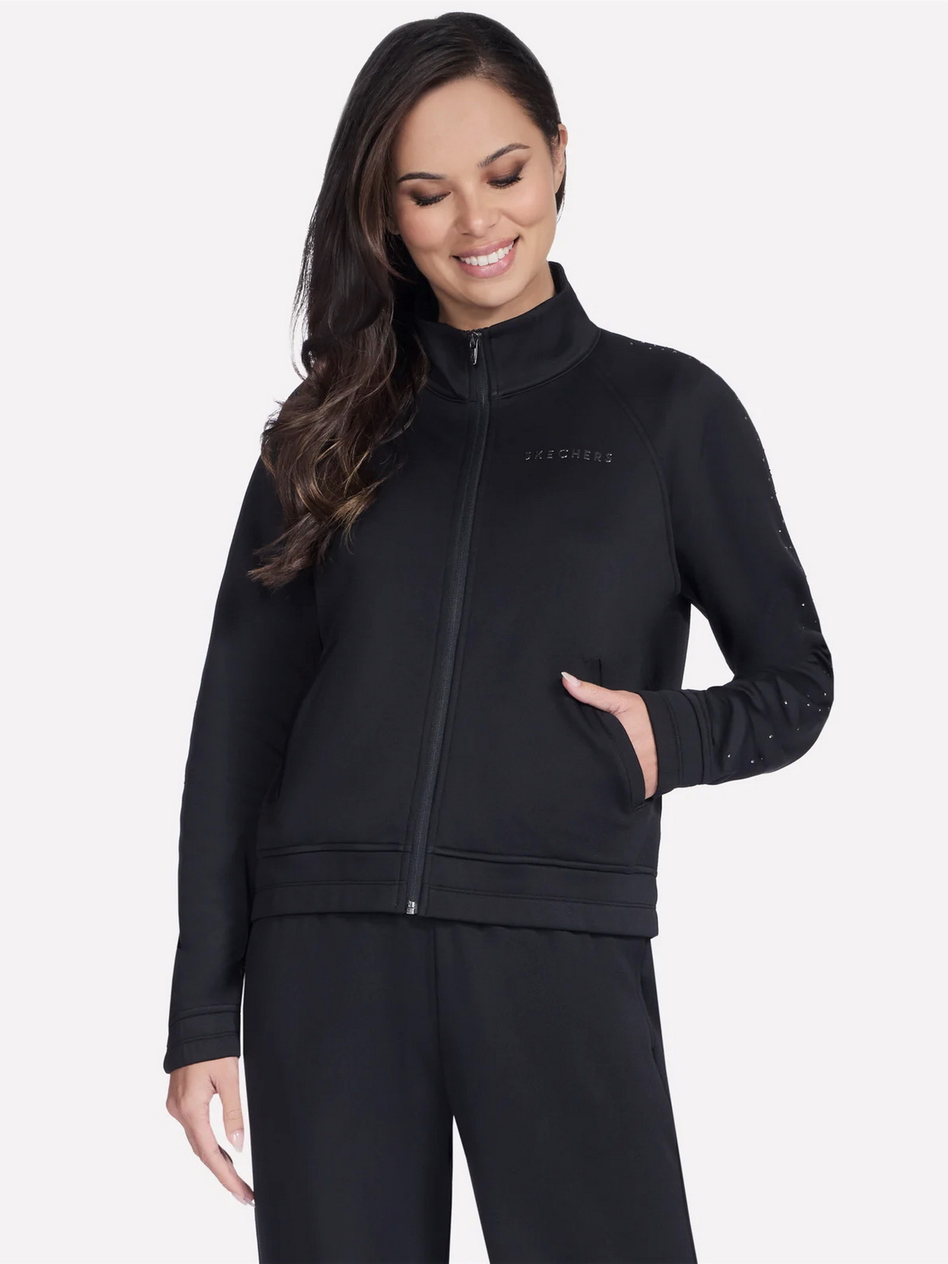 Спортивна кофта Skechers модель JA290 BLK Спортивна кофта Skechers модель JA290 BLK Фото