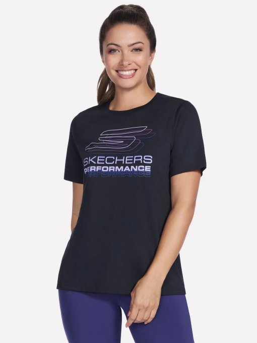 Спортивна футболка Skechers модель TS220 BLK Фото