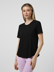 Футболка спортивная Skechers GOWALK LUXE RIB TEE модель TP163 BLK Фото