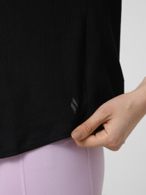 Спортивна футболка Skechers GOWALK LUXE RIB TEE модель TP163 BLK Фото