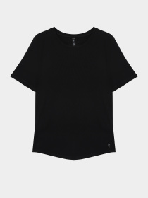 Спортивна футболка Skechers GOWALK LUXE RIB TEE модель TP163 BLK Фото