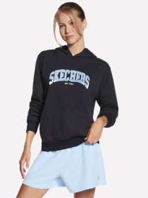 Худи и свитшоты Skechers SKECHERS COLLEGIATE PULLOVER H модель HD112 BLK Фото