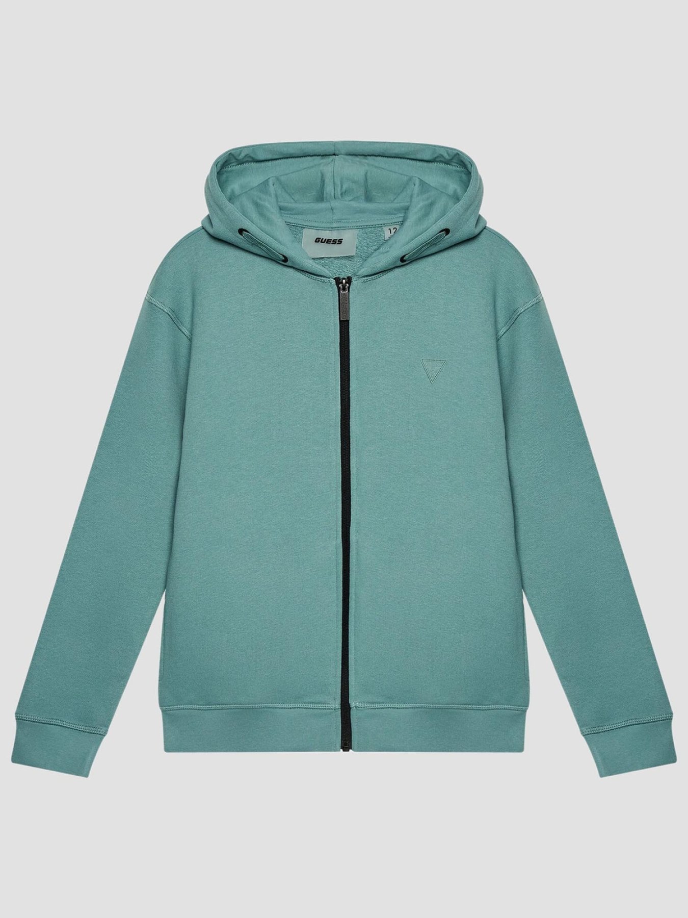 Дитяча бірюзова кофта на блискавці Guеss Kids модель L2YQ44.KAIJ1;G7GE Фото