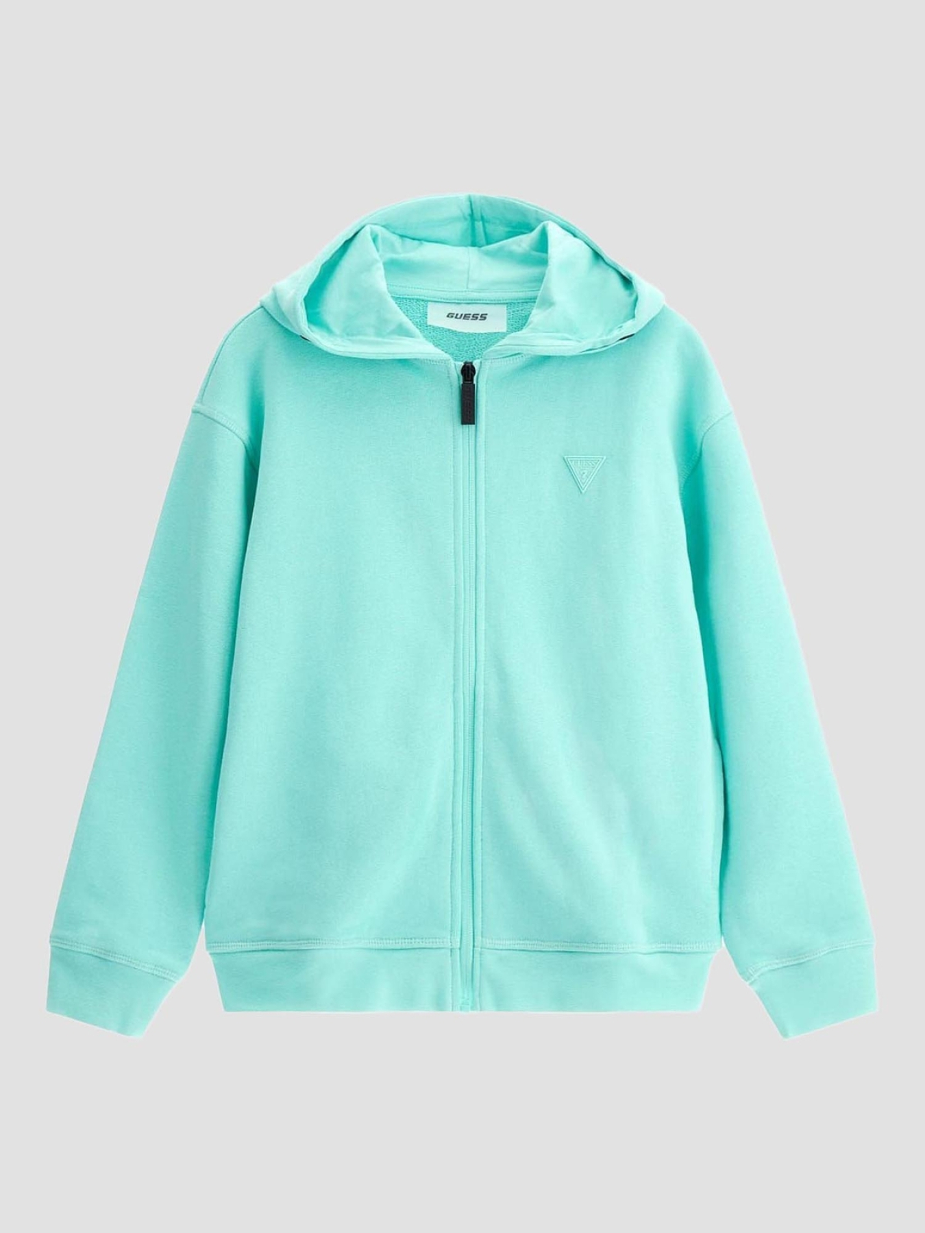 Дитяча м'ятна кофта на блискавці Guеss Kids модель L2YQ44.KAIJ1;G7KS Фото