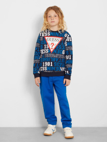 Детский свитшот с узором Guеss Kids модель L4YQ02.KA6R3;PI95 Фото