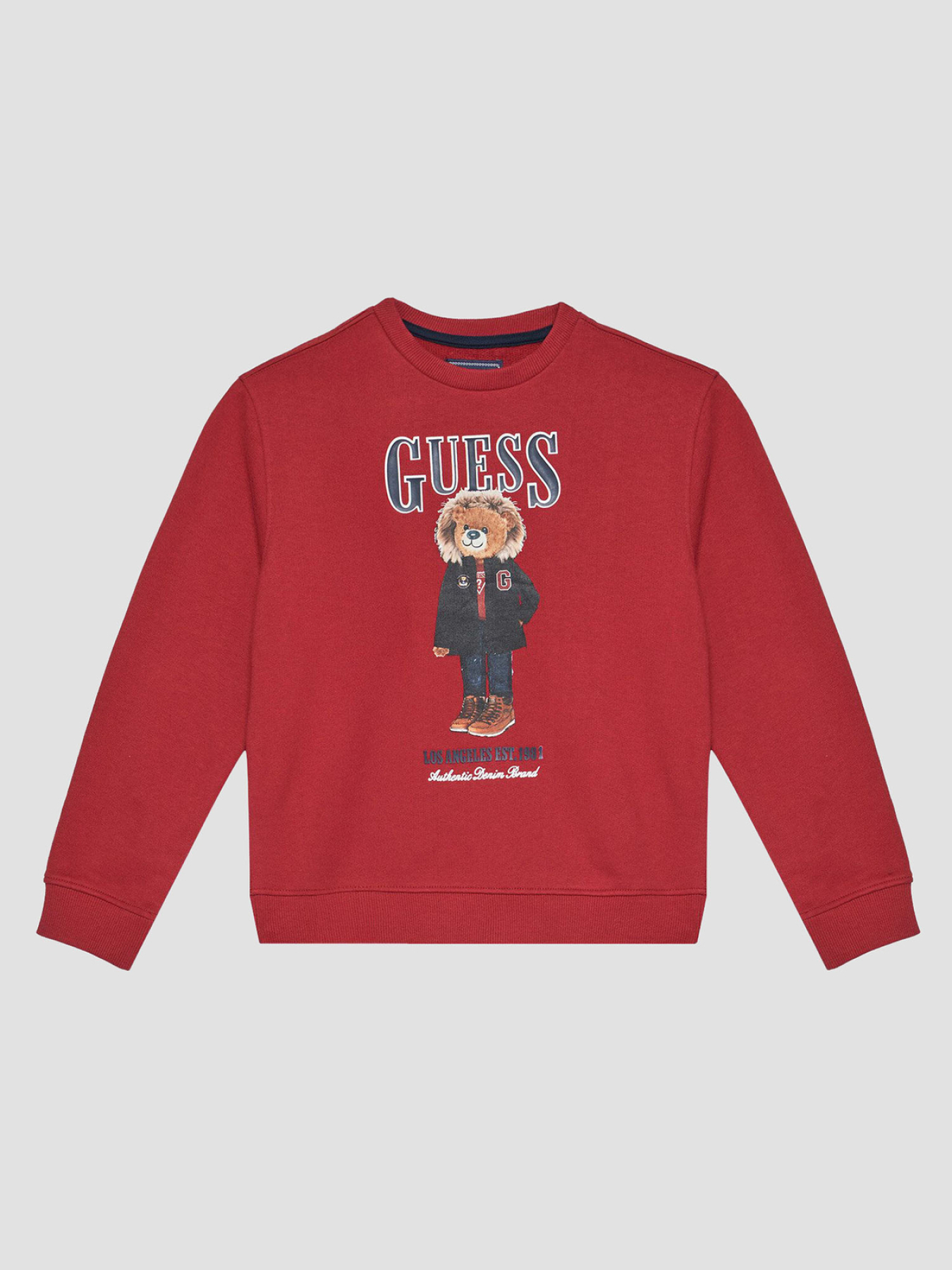 Дитячий червоний світшот Guеss Kids модель L5BQ07.KAD74;G532 Фото