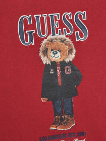 Дитячий червоний світшот Guеss Kids модель L5BQ07.KAD74;G532 Фото