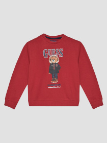 Дитячий червоний світшот Guеss Kids модель L5BQ07.KAD74;G532 Фото