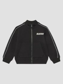 Детская черная спортивная кофта Guеss Kids модель L5GQ08.KB3P2;JBLK Детская черная спортивная кофта Guеss Kids модель L5GQ08.KB3P2;JBLK Фото