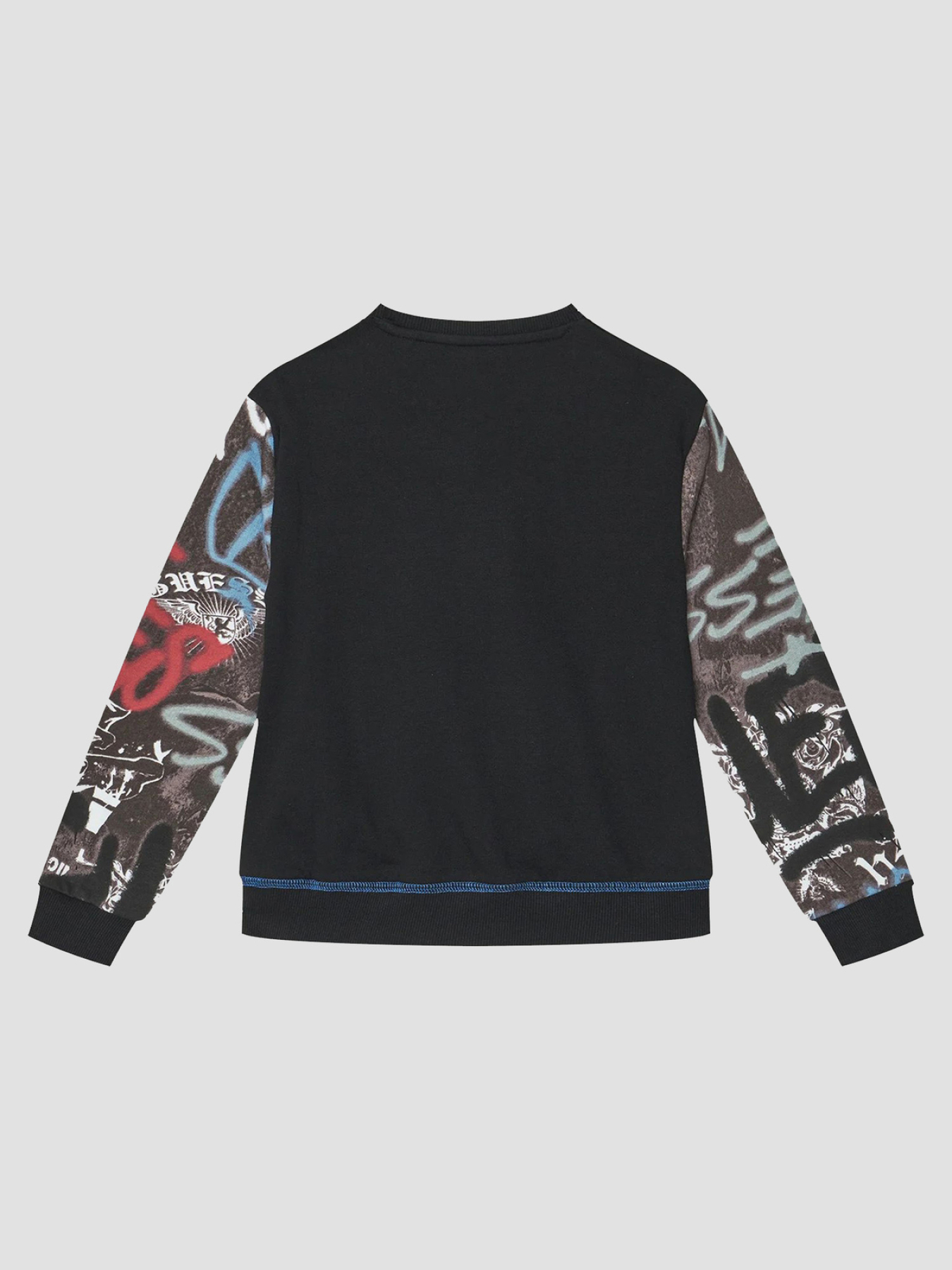 Детский черный свитшот Guеss Kids модель L5RQ01.KA6R4;JBLK Фото