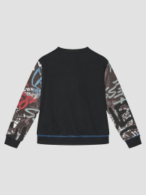 Детский черный свитшот Guеss Kids модель L5RQ01.KA6R4;JBLK Детский черный свитшот Guеss Kids модель L5RQ01.KA6R4;JBLK Фото