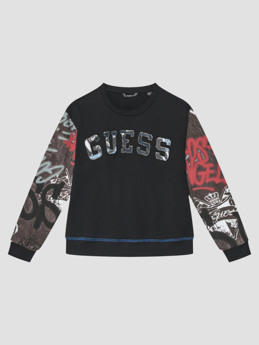 Свитшот GUESS модель L5RQ01.KA6R4;JBLK Фото