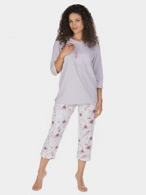 Пижама Lama модель 1387PY Піжама жіноча-mix принт Фото