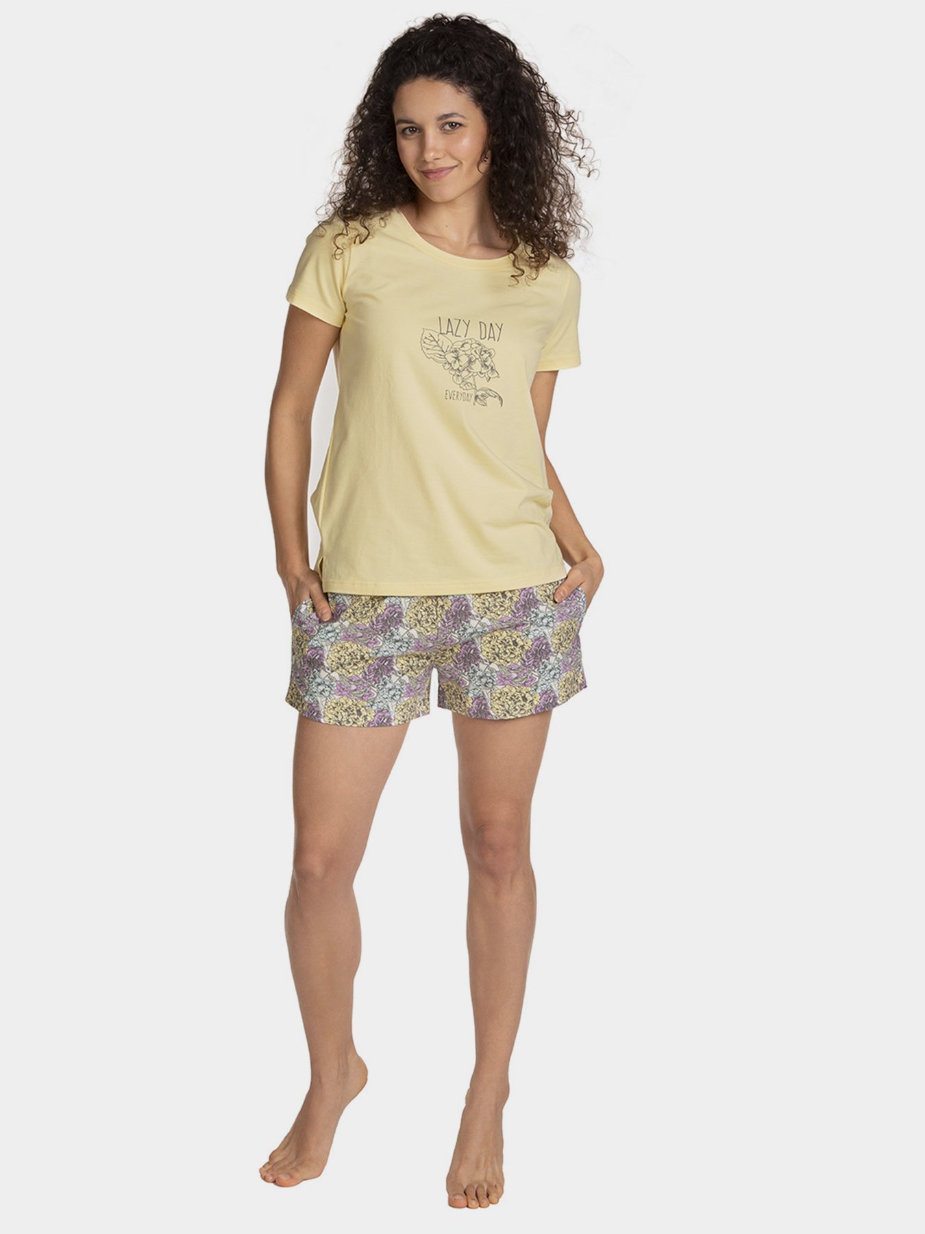 Пижама Lama модель 1397PY Піжама жіноча-mix принт Фото