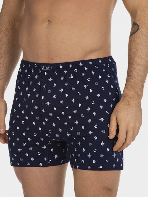 Труси Lama модель 909BX Чоловічі боксерки-mix принт Фото