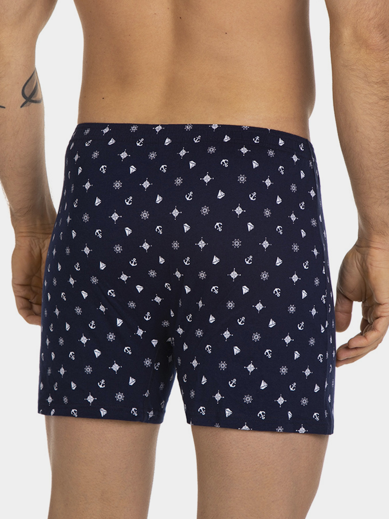 Трусы Lama модель 909BXEX Чоловічі боксерки-mix принт Фото