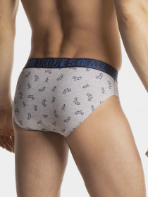 Набор трусов Lama модель 943SD Чоловічі труси-mix принт Фото