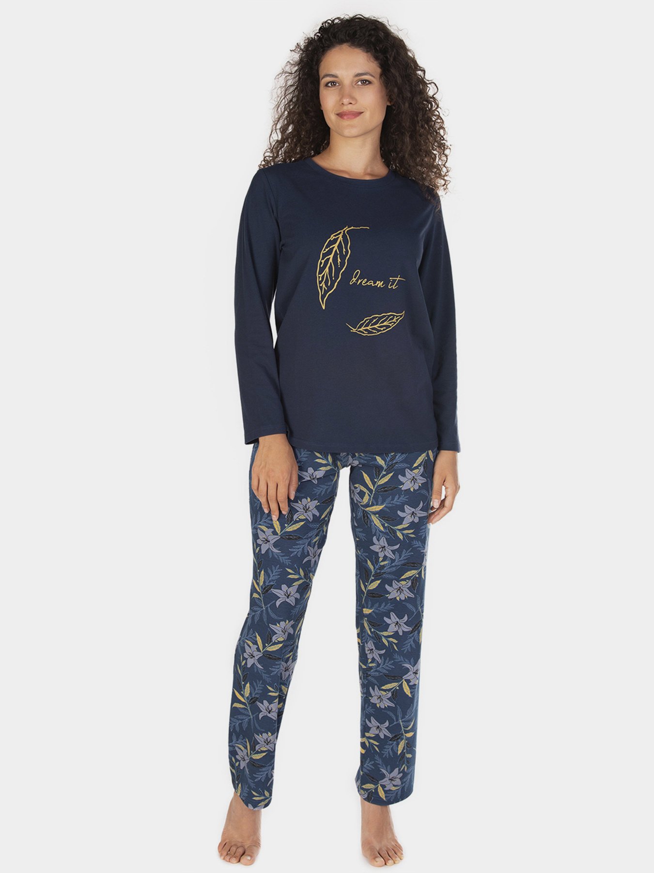 Піжама Lama модель 1381PY Піжама жіноча-mix принт Фото