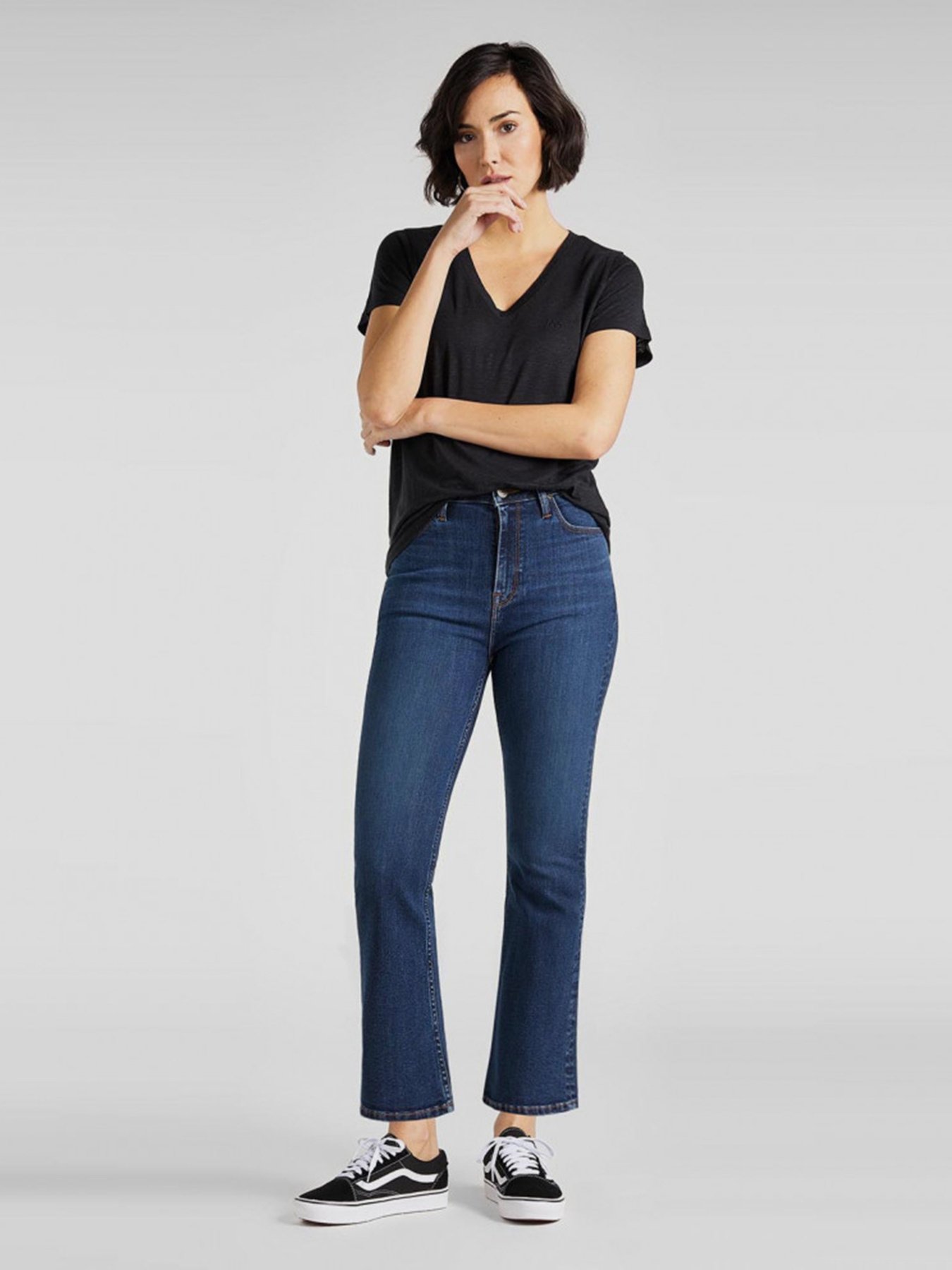 Футболка Lee V Neck модель L41JEN01 Фото