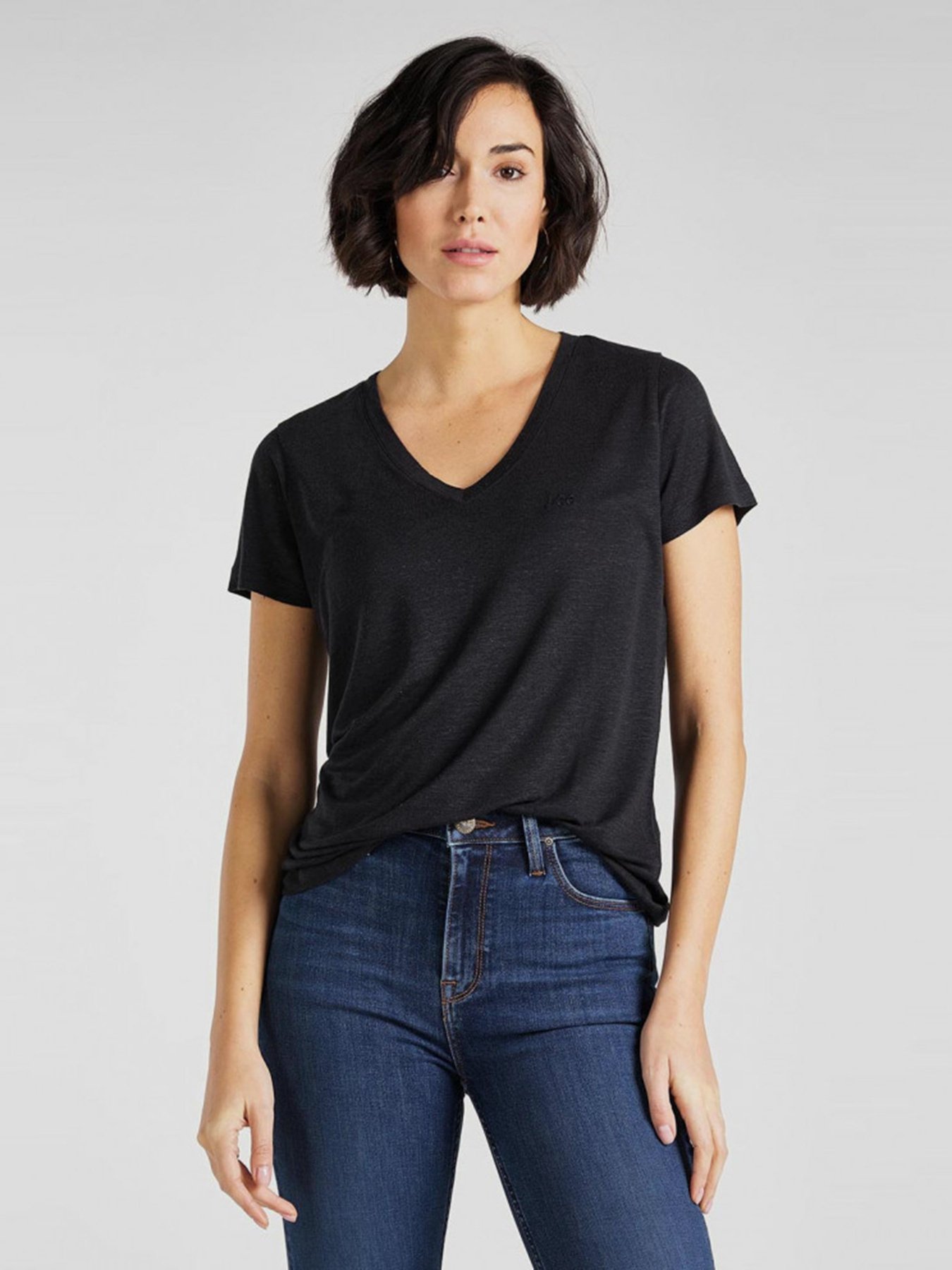 Футболка Lee V Neck модель L41JEN01 Фото