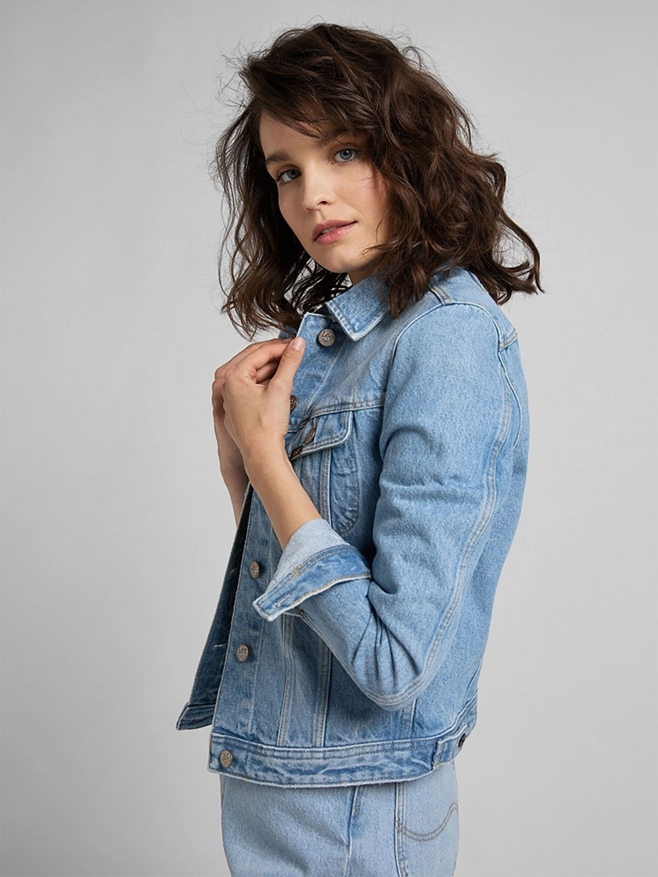 Джинсовая куртка Lee Rider модель L54MGABV Фото