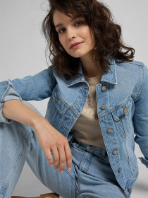 Джинсовая куртка Lee Rider модель L54MGABV Фото