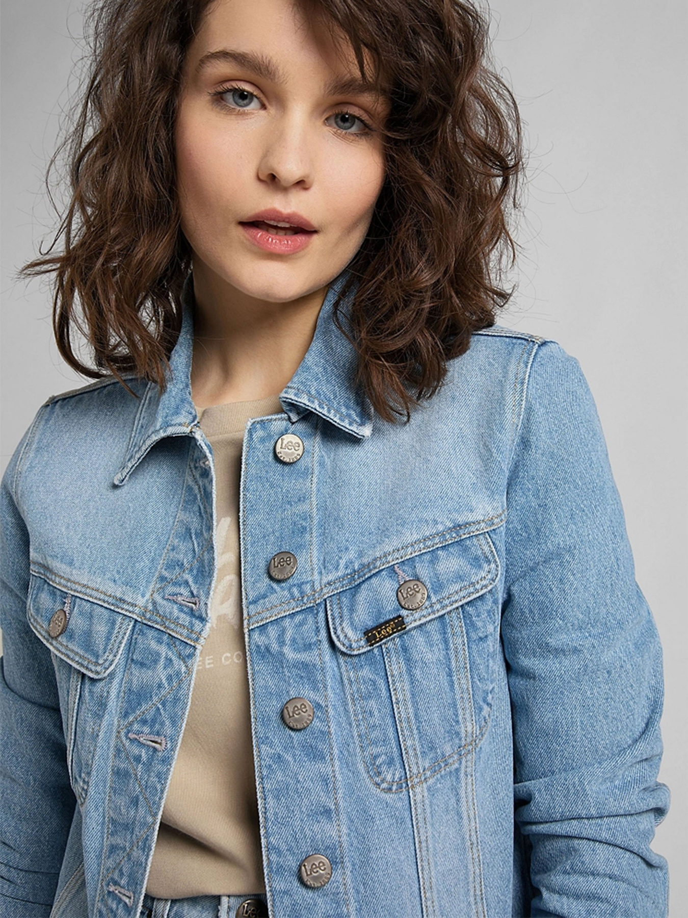 Джинсова куртка Lee Rider модель L54MGABV Джинсова куртка Lee Rider модель L54MGABV Фото