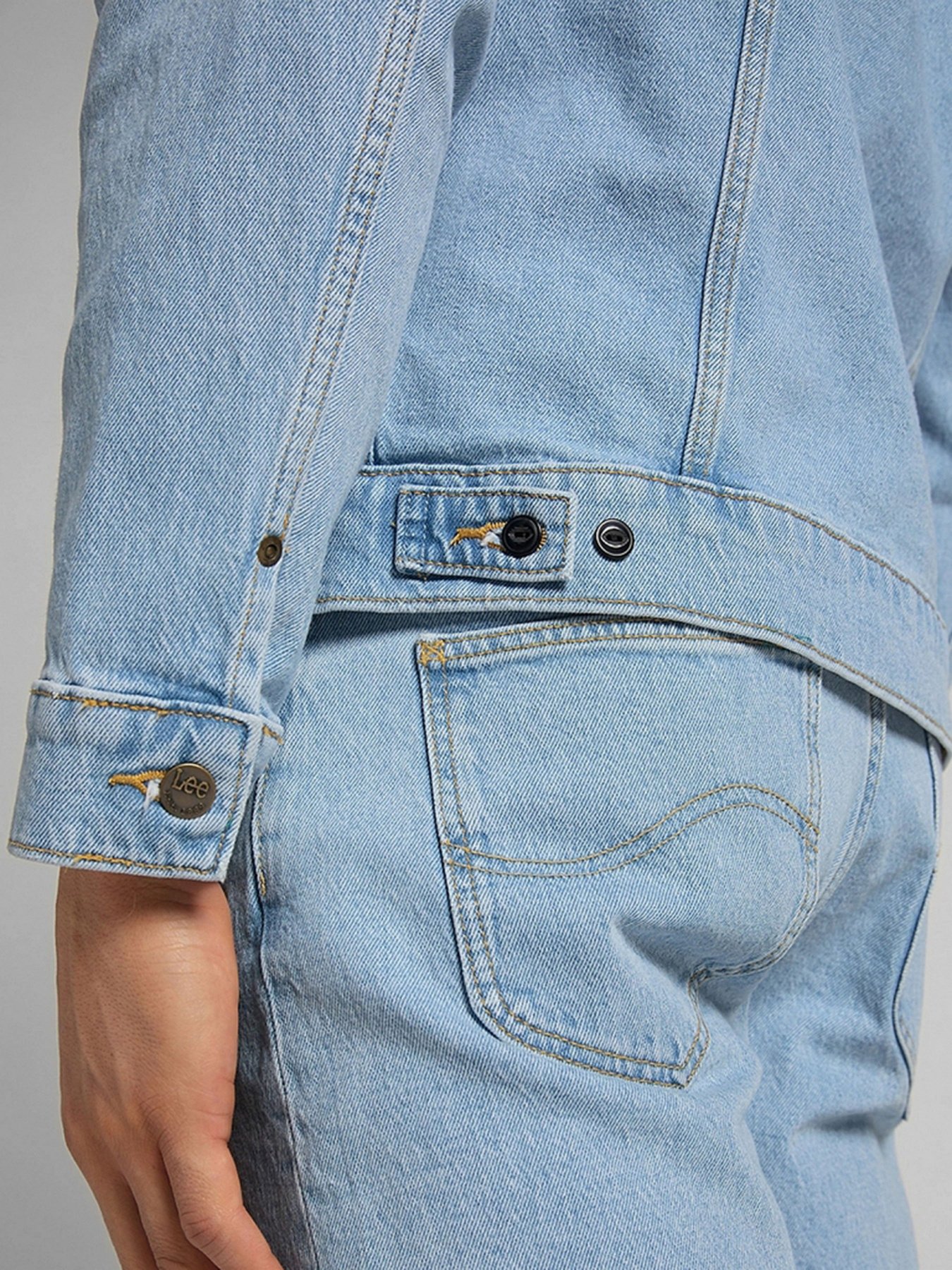 Джинсовая куртка Lee Rider модель L89ZMWJU Фото