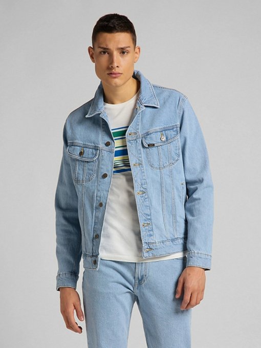 Джинсова куртка Lee Rider модель L89ZMWJU Фото