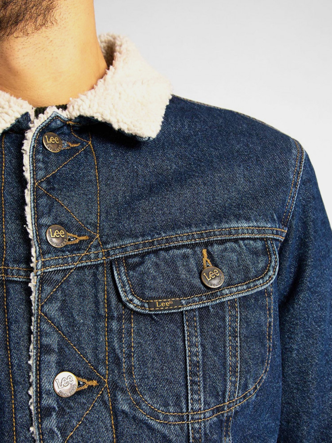 Джинсова куртка Lee модель L87ARDCD Фото