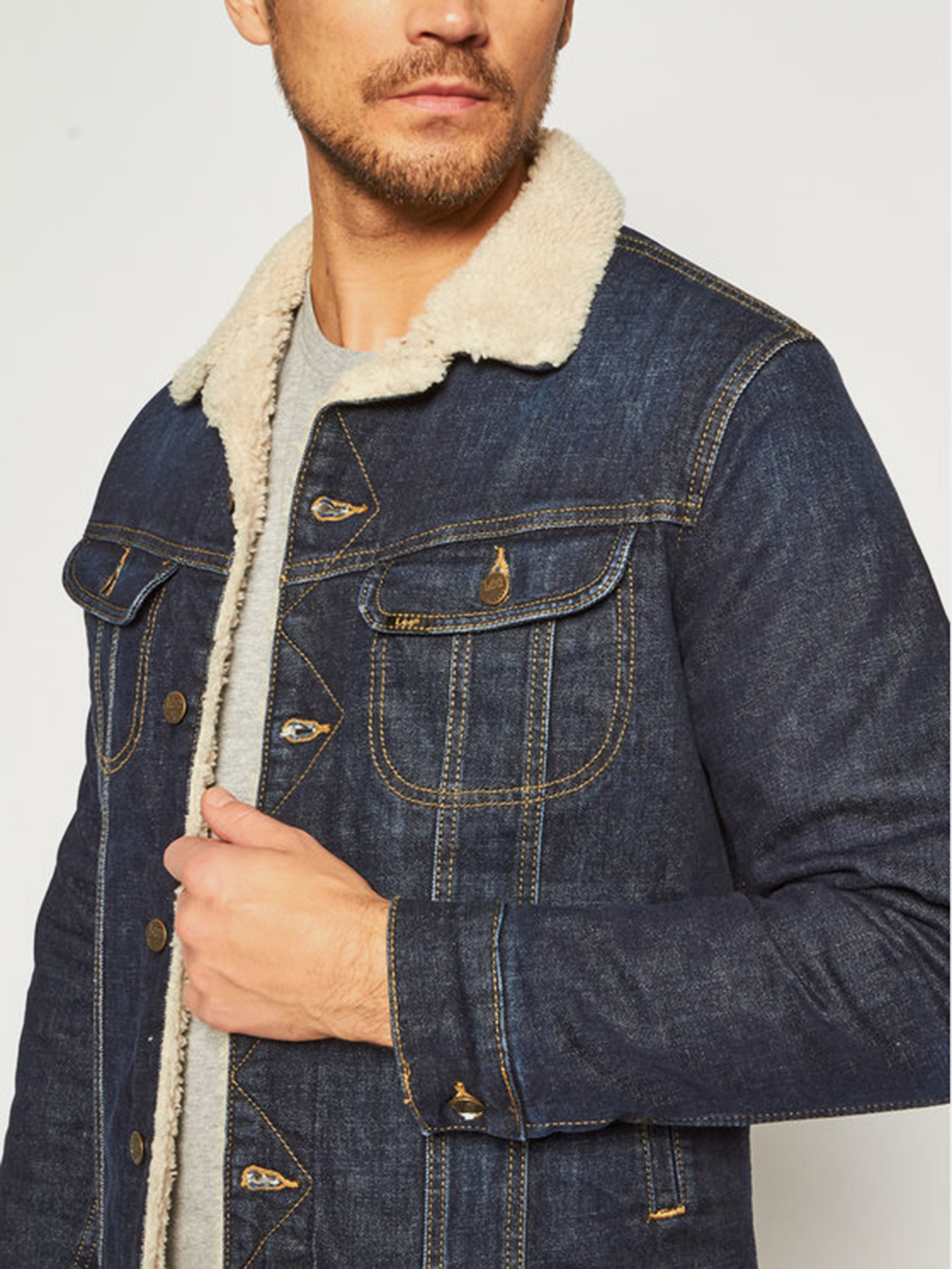 Джинсовая куртка Lee модель L87APLMH Фото