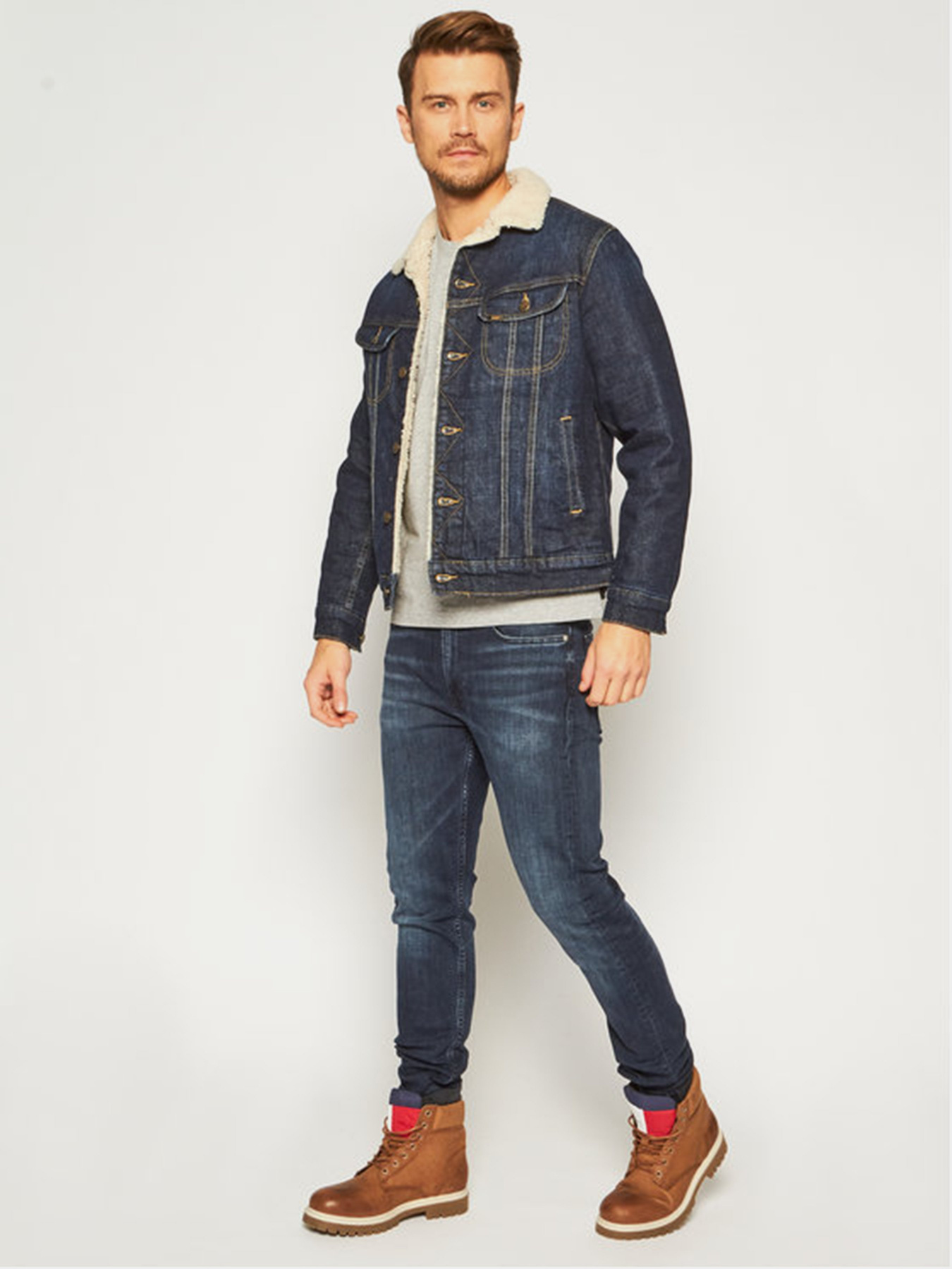 Джинсова куртка Lee модель L87APLMH Фото