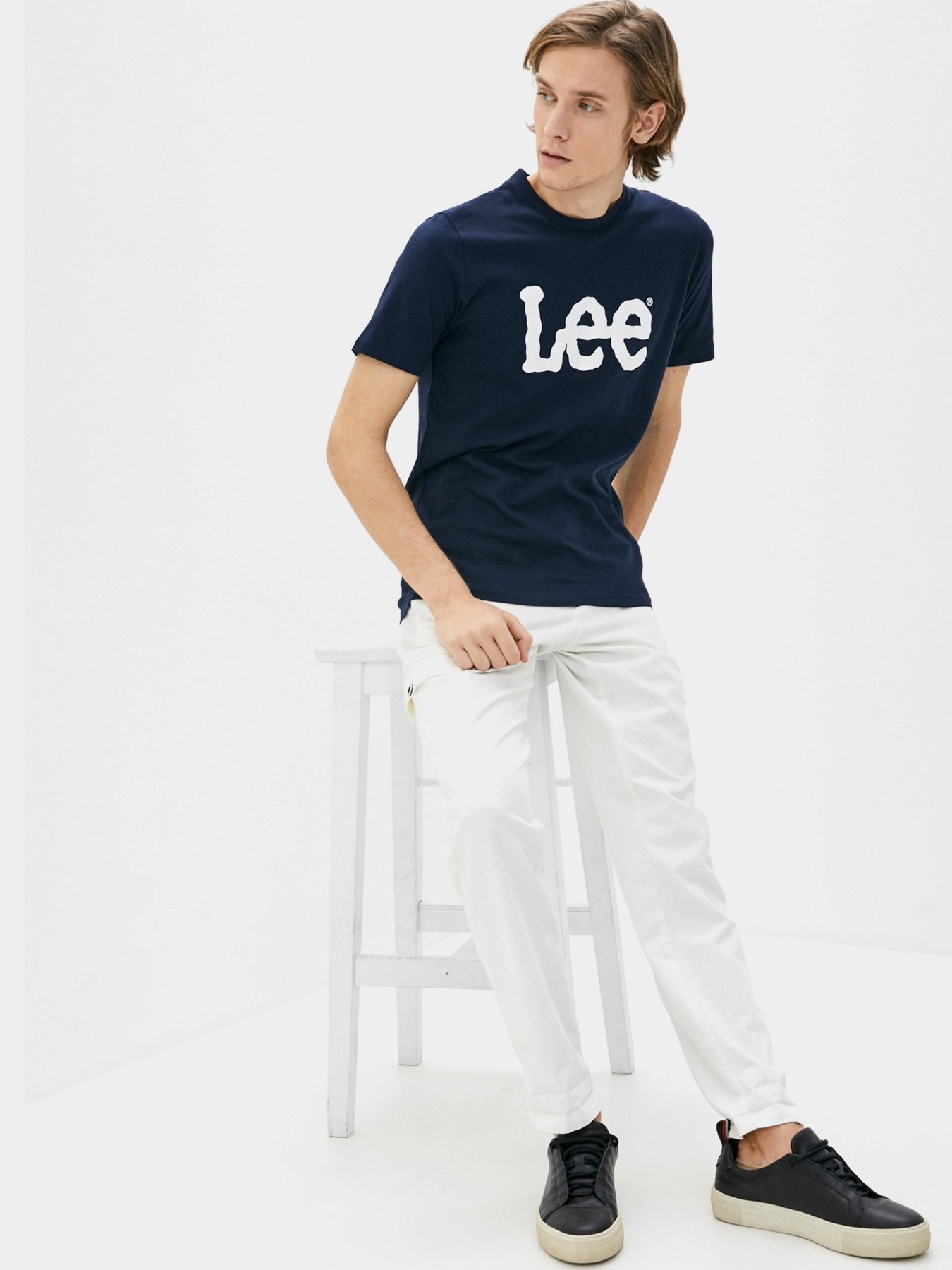 Футболка Lee Logo модель L65QAIEE Фото