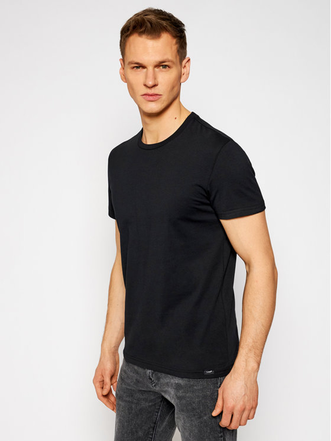 Набор футболок Lee Twin Pack Crew модель L680CM01 Набор футболок Lee Twin Pack Crew модель L680CM01 Фото