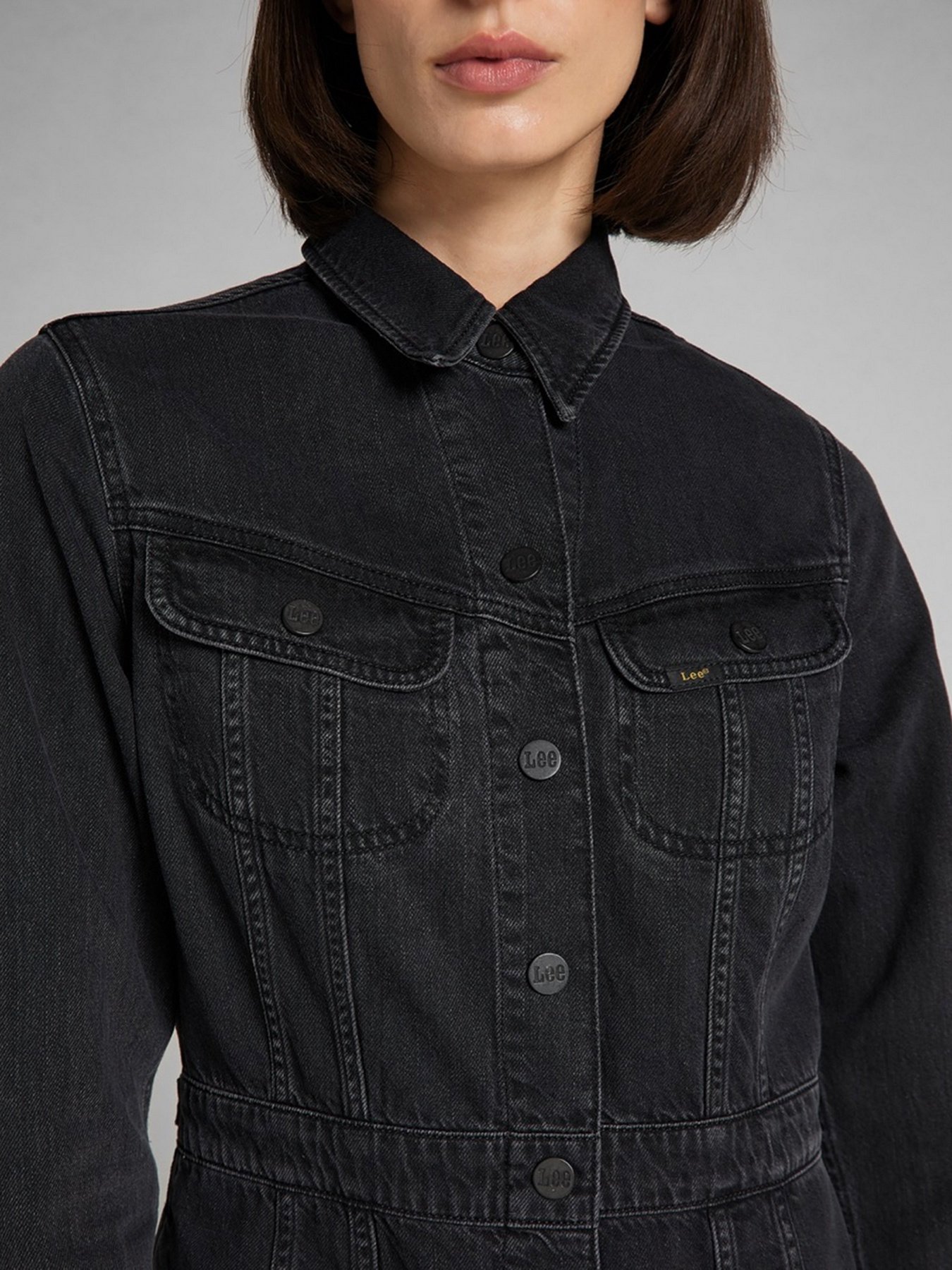 Сукня міді Lee модель L50LNECY Фото