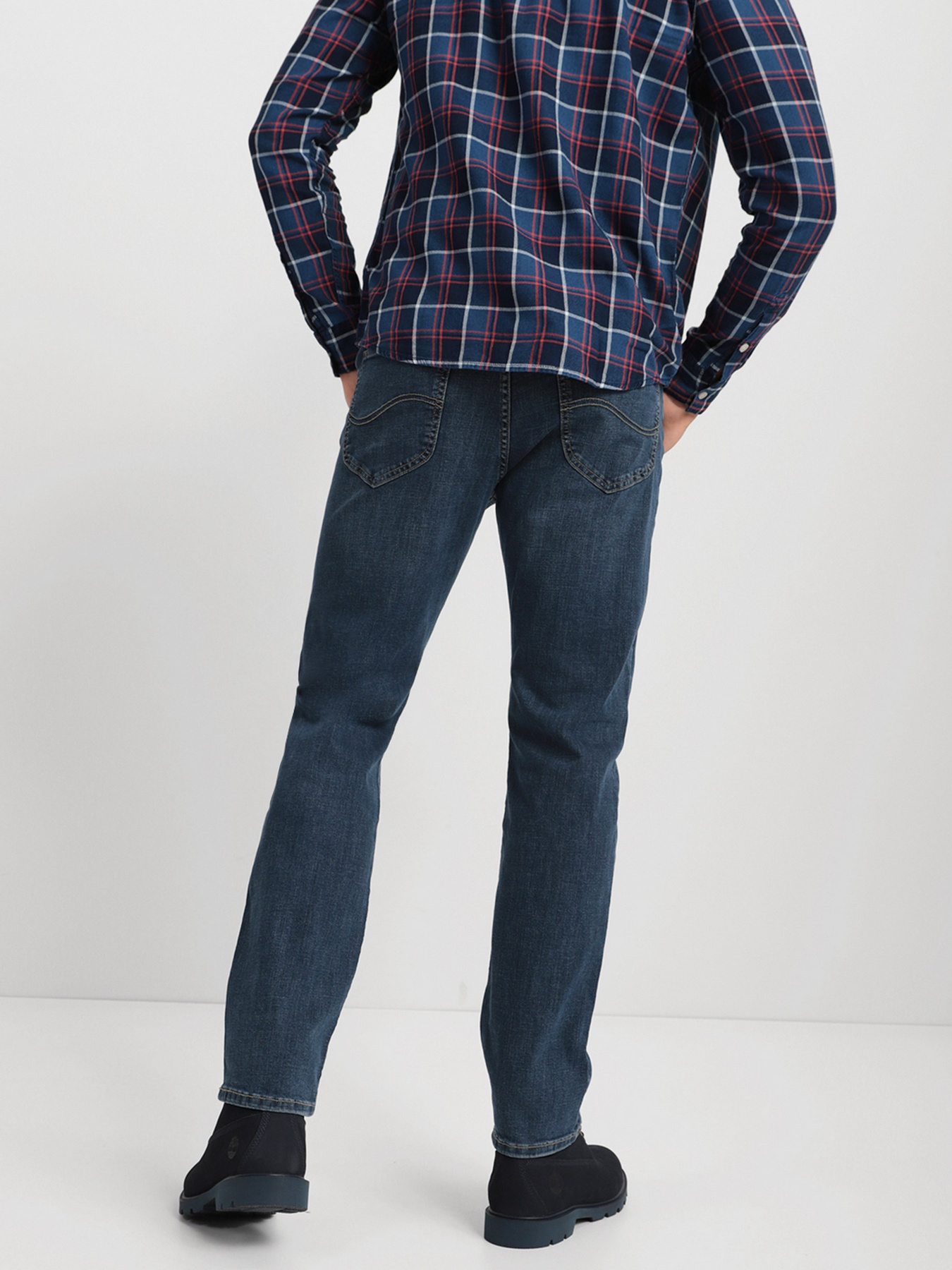 Прямые джинсы Lee Western Biker Relaxed модель L70WNLWI_32 Фото