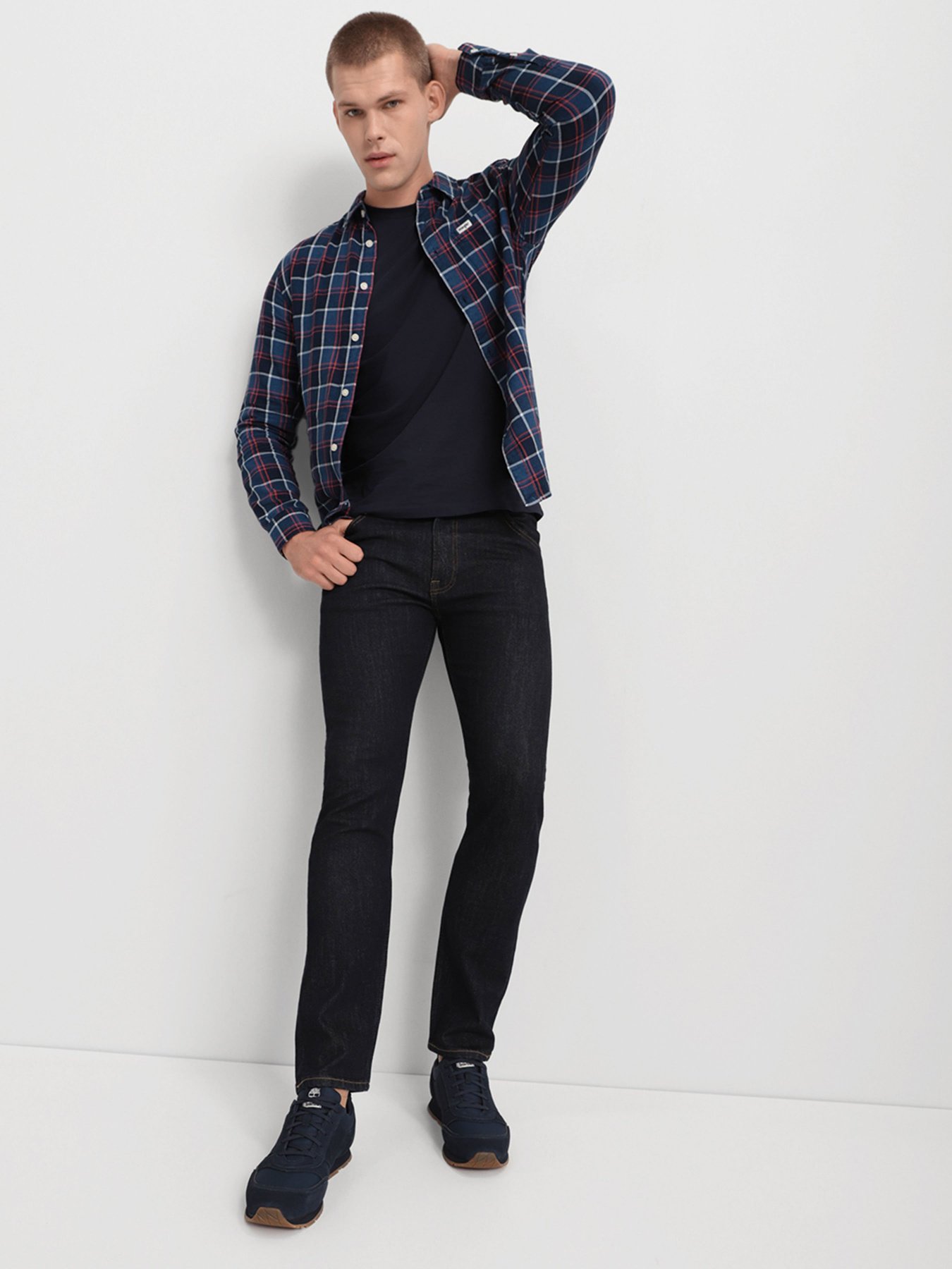 Скинни джинсы Lee Rider In Rinse модель L701PX36_32 Фото