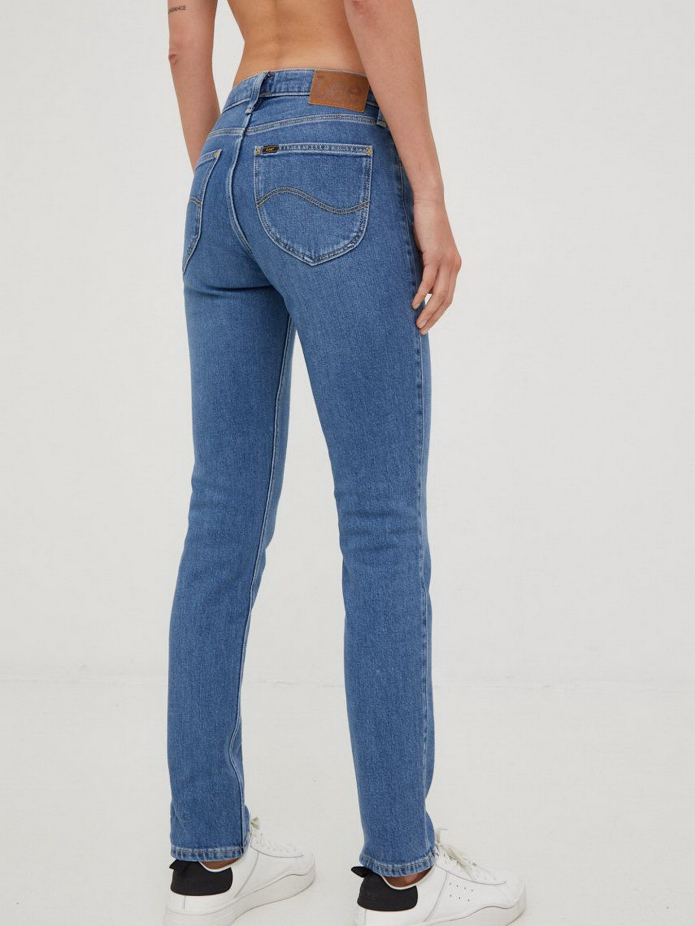 Прямі джинси Lee Elly Weathered Mid модель L305BTKB_31 Фото