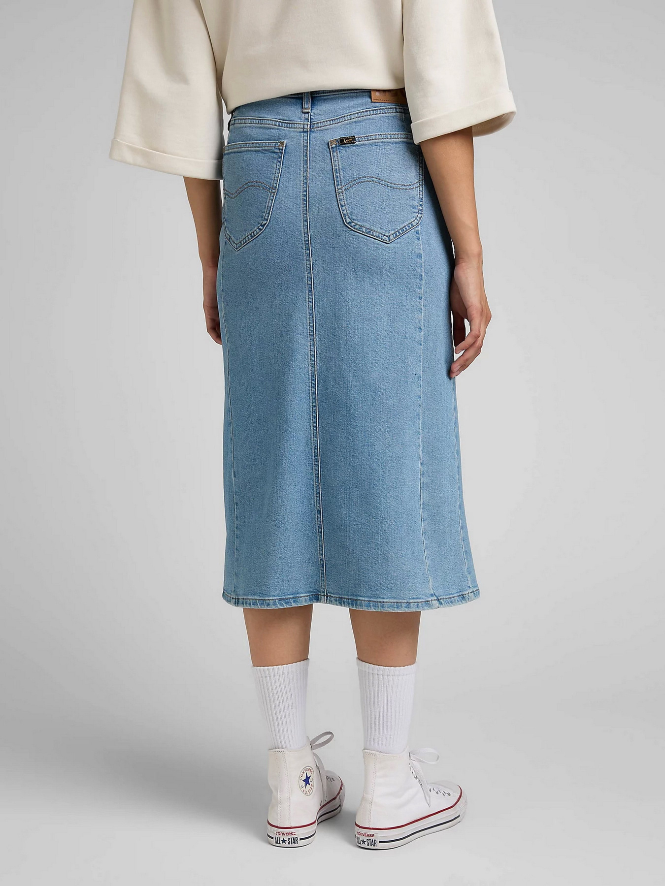 Джинсова спідниця Lee модель L38WBEPA Фото