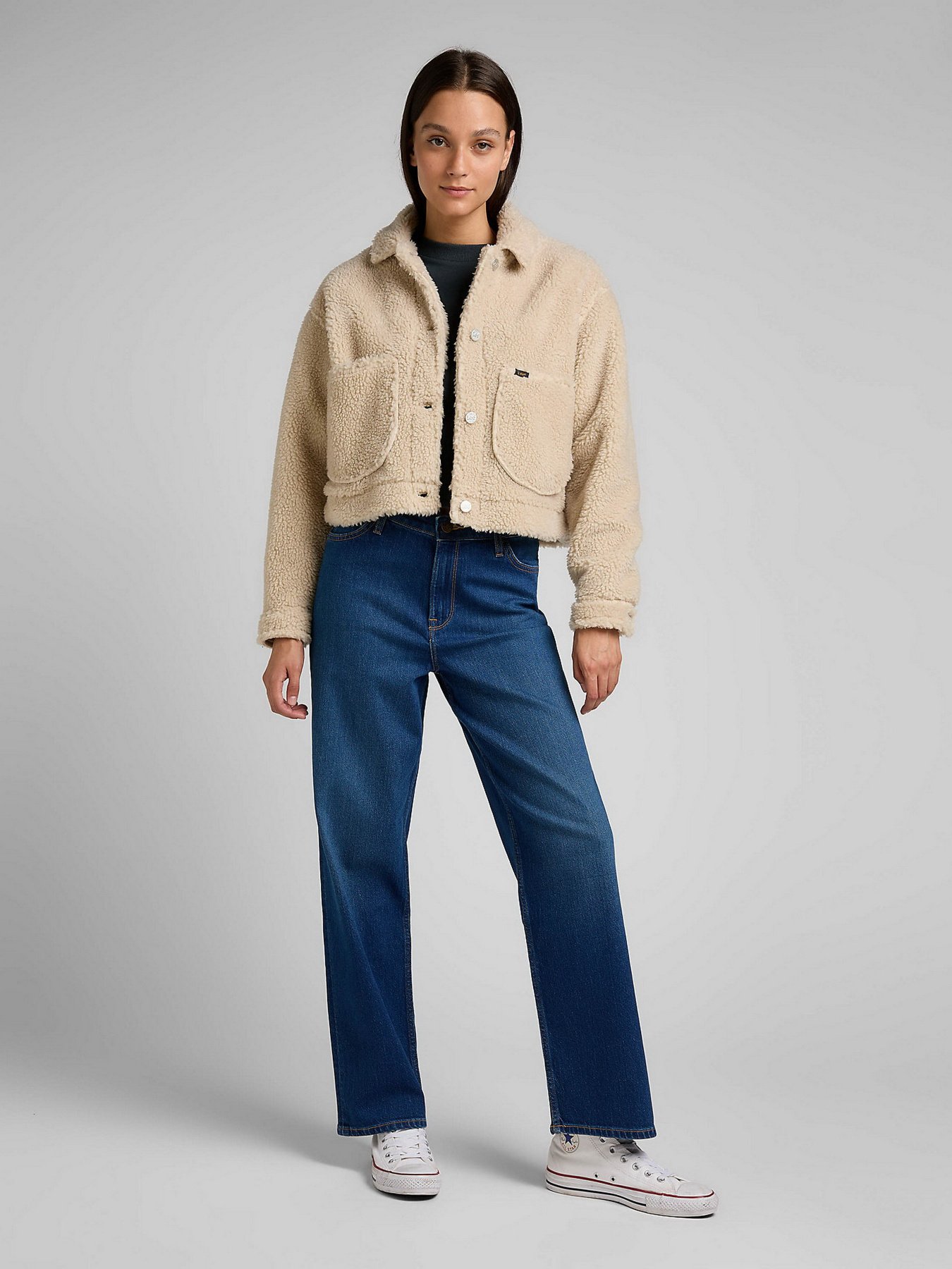 Демісезонна куртка Lee Шерпа модель L55GAVDN Фото