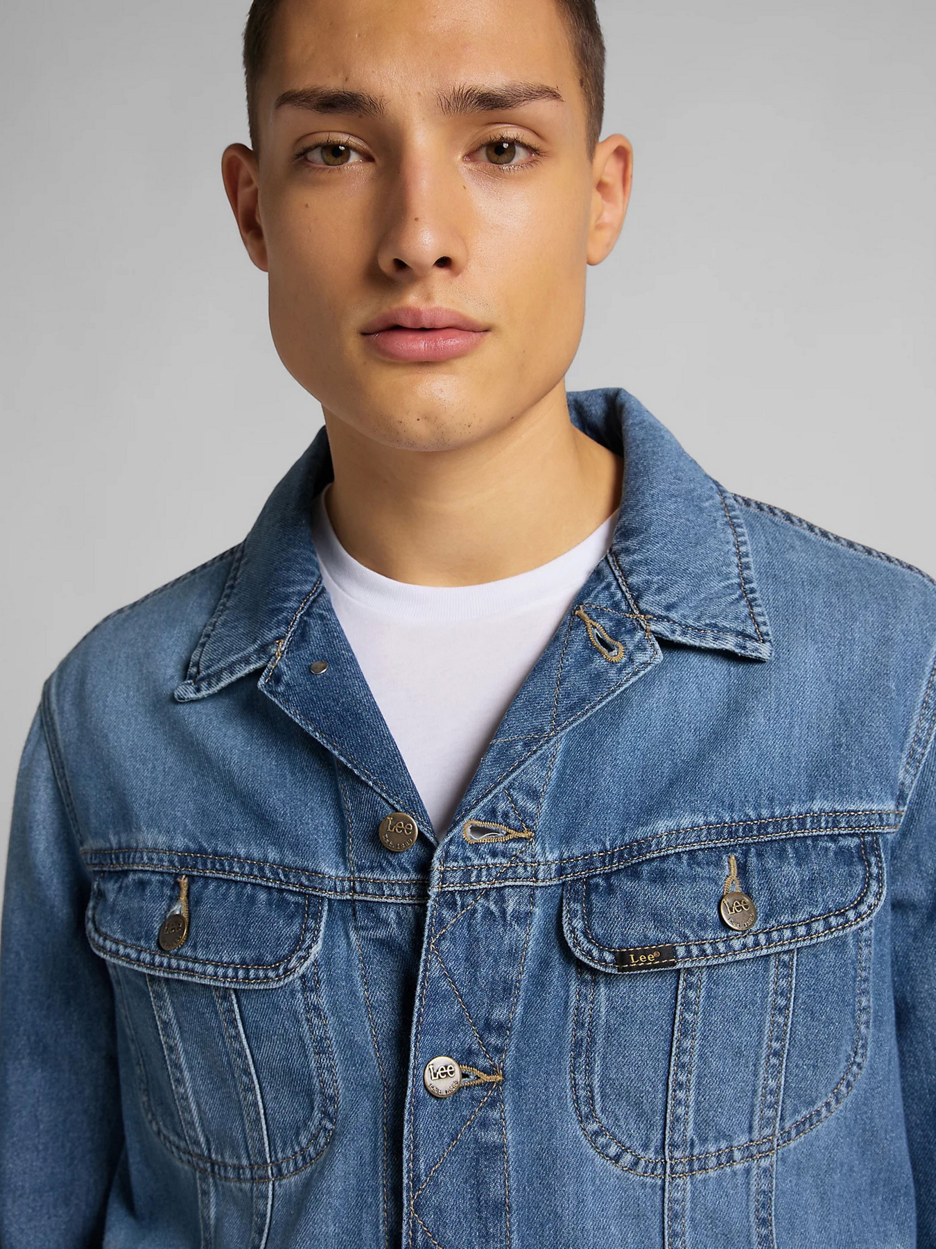 Джинсова куртка Lee RIDER модель L89ZLJPI Фото