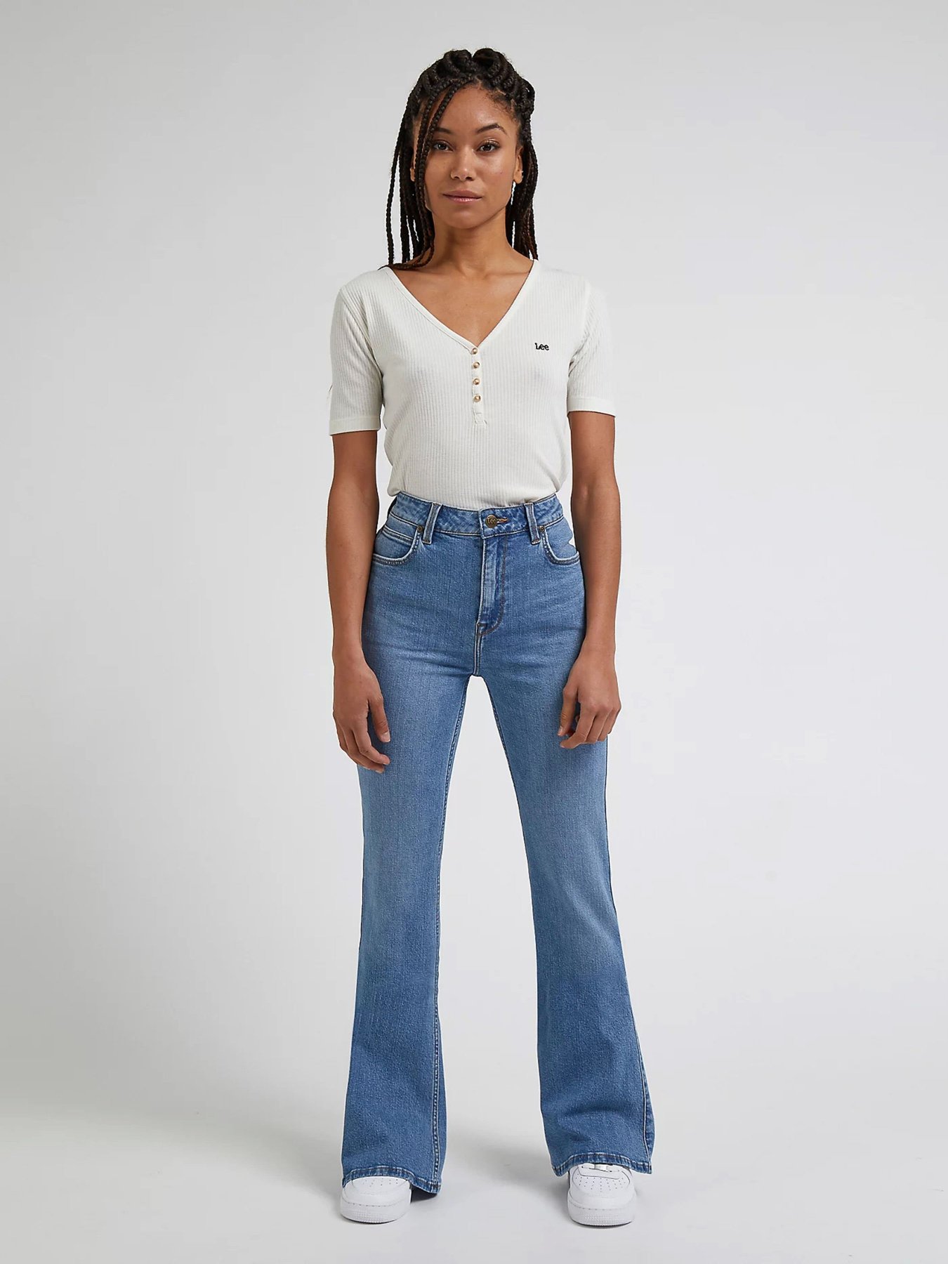 Джинси кльош Lee Breese модель L32YFAB50_31 Фото